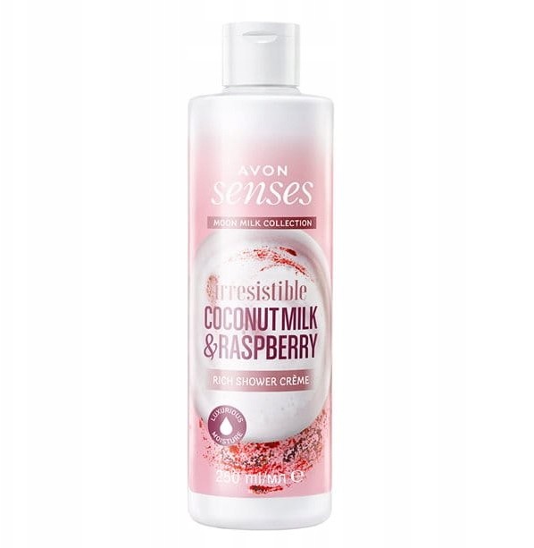 Avon Żel Pod Prysznic Mleczko Kokosowe I Maliny 25