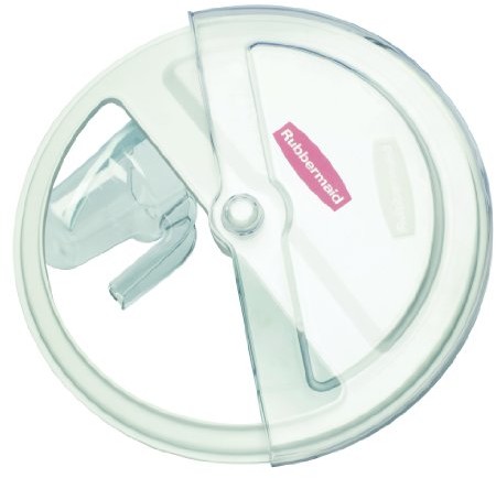 Rubbermaid Commercial Products Rubbermaid ProSave 59 x 9 cm Brute przesuwaną pokrywką, biały FG9G7800WHT