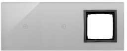 Simon Panel dotykowy Simon 54 Touch DSTR3110/72 3 moduły 1 pole dotykowe 1 pole dotykowe otwór na osprzęt Simon 54 burzowa chmura DSTR3110/72