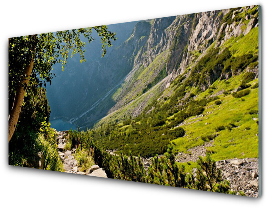 Tulup.pl Panel Szklany Góra Las Przyroda 120x60cm