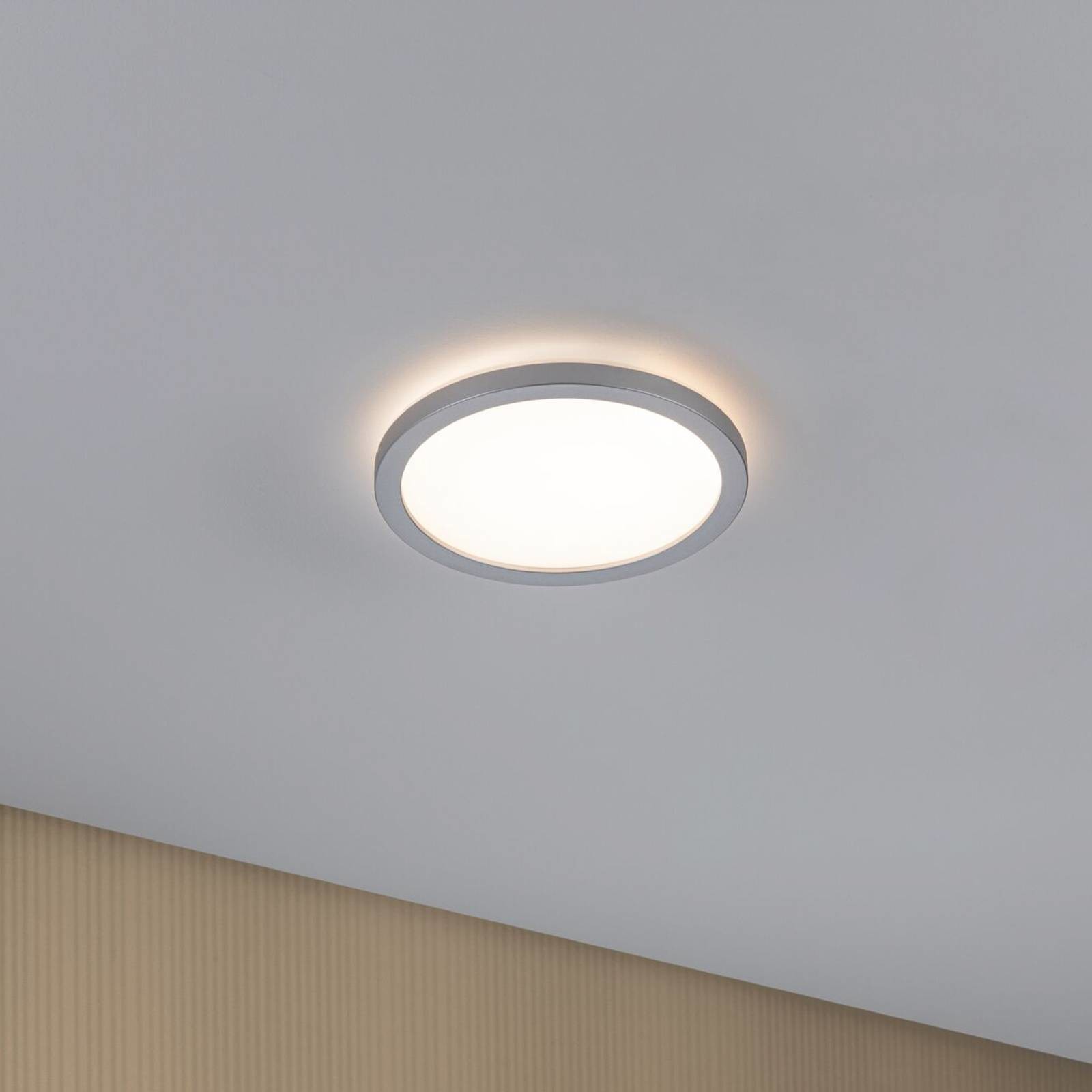 Paulmann Atria Shine panel LED chrom 19cm