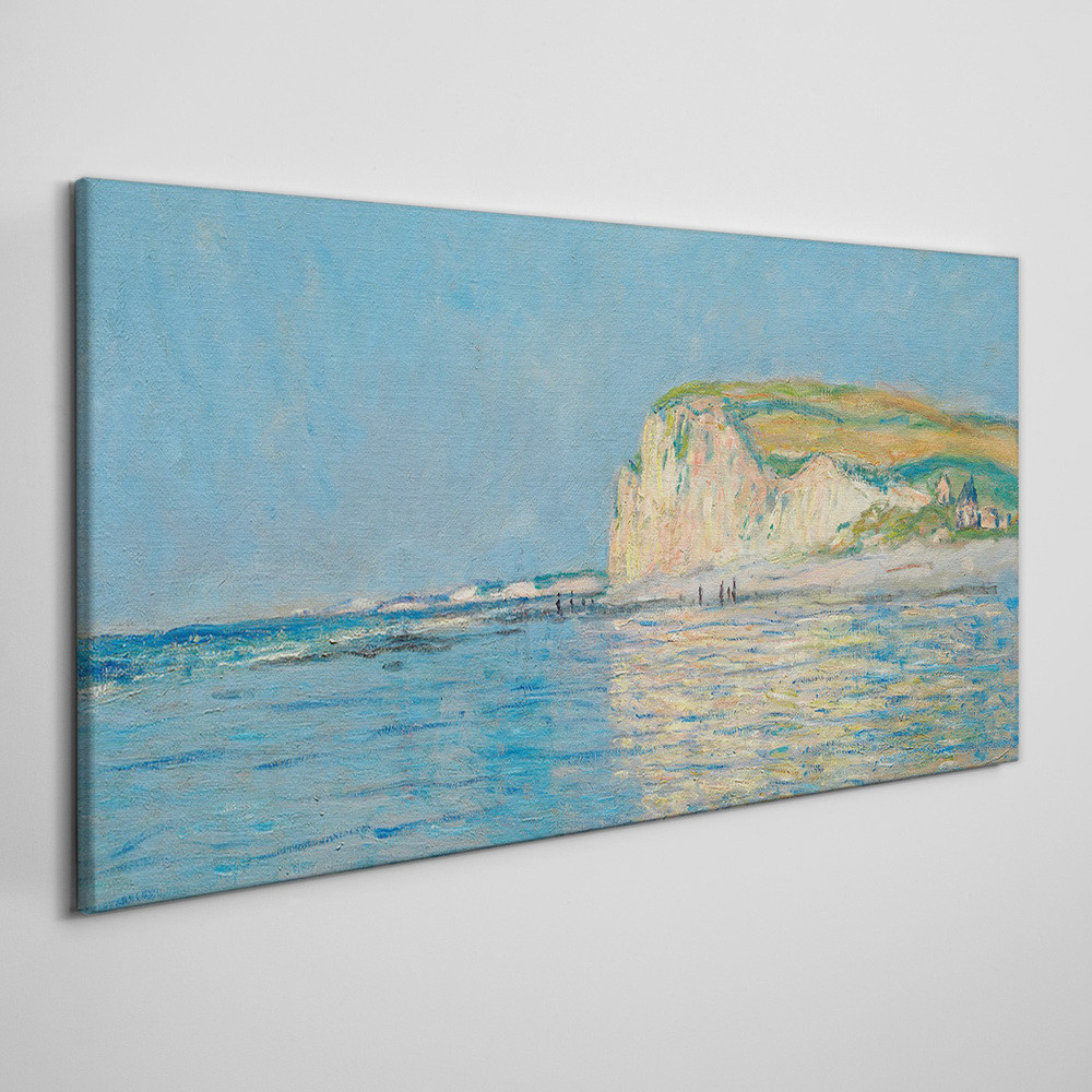 PL Coloray Obraz na Płótnie Odpływ w Pourville Monet 100x50cm