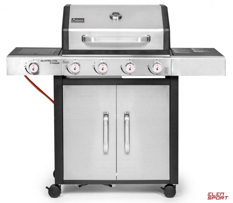 Activa Grill Gazowy Activa Mastercook QUATRO XXL PREMIUM 4+1 (12,0 + 3,2 kW) - 19744GS 19744GS