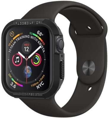 SPIGEN SPIGEN Etui SPIGEN Rugged Armor do Apple Watch 44 mm) Czarny