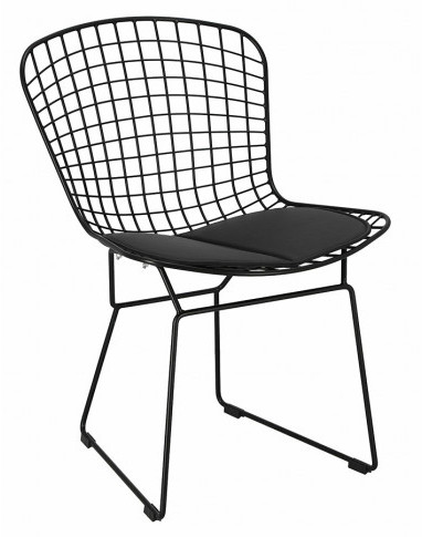 Czarne krzesło loftowe Alios 3X