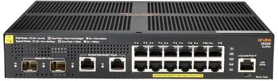 HPE E Aruba 2930F 12G PoE+ 2G/2SFP+ JL693A#ABB
