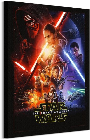 Pyramid Posters Star Wars The Force Awakens - obraz na płótnie WDC99558