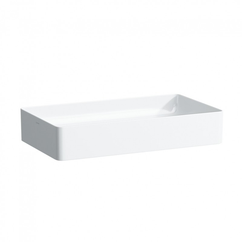 Laufen Living Square Umywalka nablatowa 60x34x11 cm ze szkliwieniem LCC biała H8114344001121