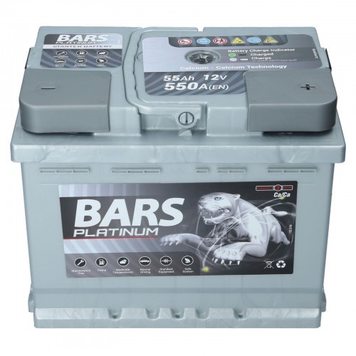 Bars Akumulator Platinum 12V 55Ah 550A (EN) P+