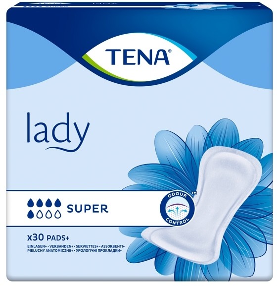 SCA Tena SCA Hygiene Products Wkładki anatomiczne Super x30 sztuk
