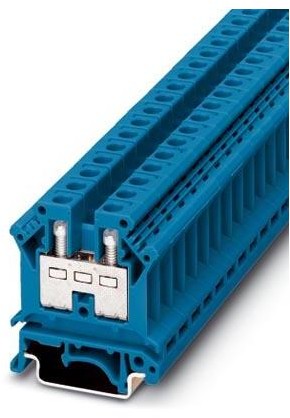 Phoenix Contact Listwy zaciskowe przepustowe UK 10 BU UK 10 BU Phoenix Contact 3005099 niebieski Zawartość 50 szt UK 10 BU