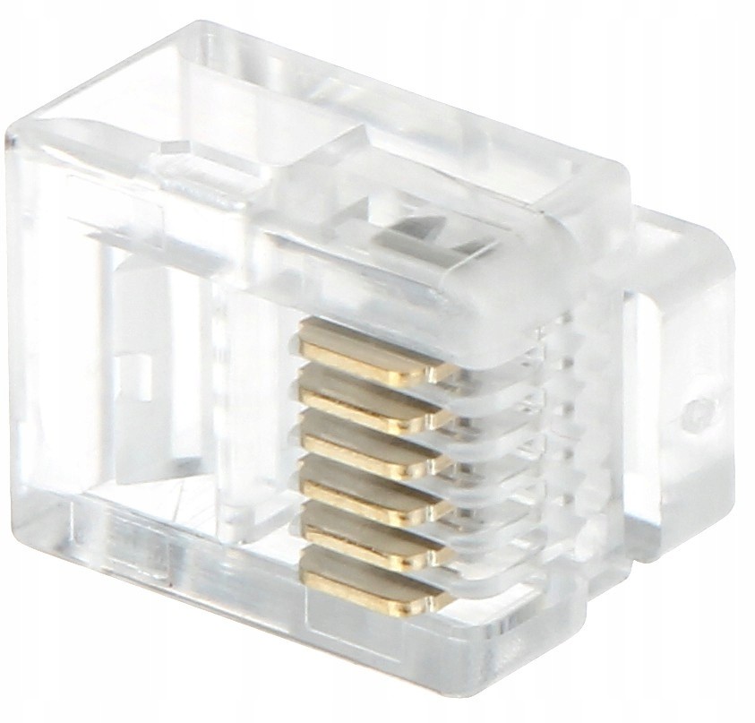 Wtyk Telefoniczny RJ12P100
