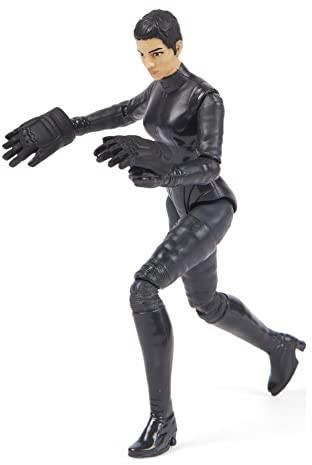 DC Comics DC Comics 6061622 MOV 4in SelinaKyle S1 V1 10 cm figurka z 3 akcesoriami i kartą tajemniczą, film Batman kolekcjonerskie zabawki dla dzieci dla chłopców i dziewcząt w wieku od 3 lat 6061622