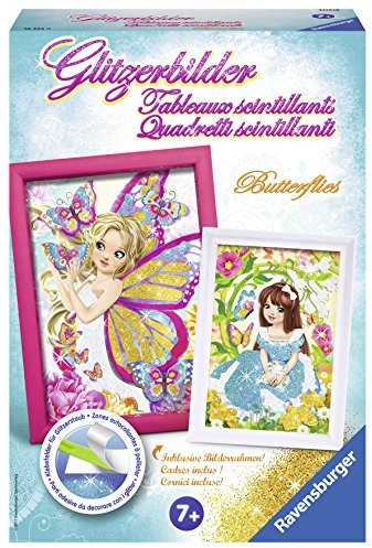 Ravensburger Błyszczące obrazy Butterflies majsterkowanie 183340