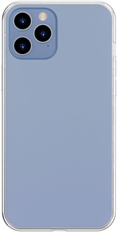 Baseus Frosted Glass Case Sztywne etui z elastyczną ramką iPhone 12 Pro Max Biały (WIAPIPH67N-WS02) WIAPIPH67N-WS02