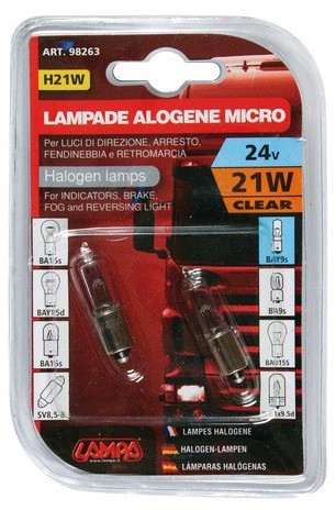 Lampa bay9s lampy CP 24 V 21 W h21 W 98263