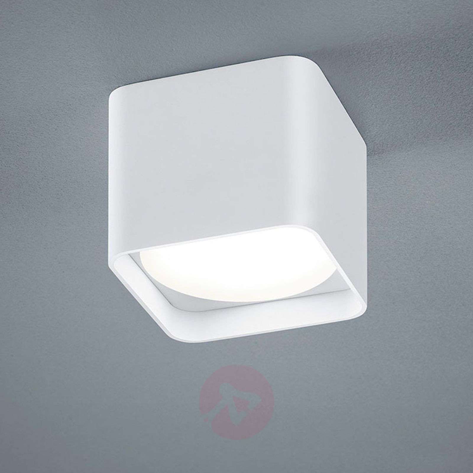 Helestra Dora lampa sufitowa LED, kątowa, biała