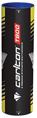 Dunlop Carlton Tournament T800 lotki do badmintona, niebieski, jeden rozmiar 003775