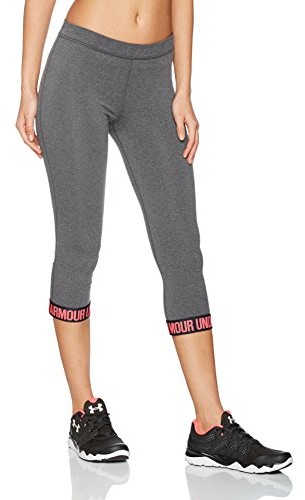Under Armour damski Favorite hem WM Capri, czarny, XS (Under Armour)
