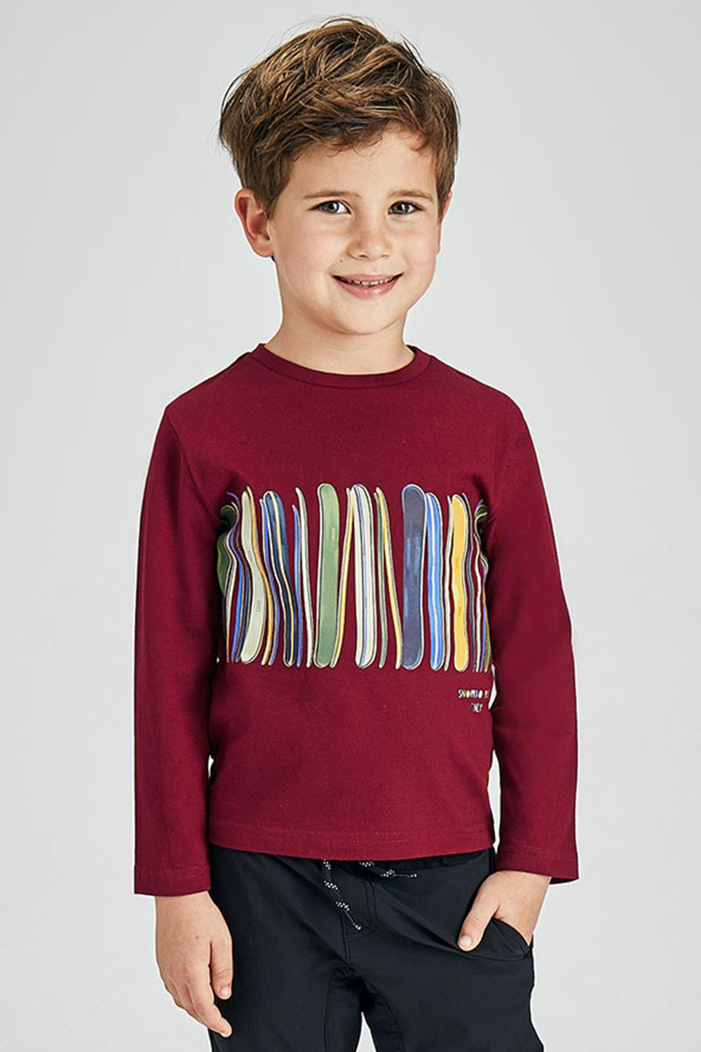 Mayoral Moda Infantil, S:A.U. Chłopięcy T-shirt z długim rękawem Coloring