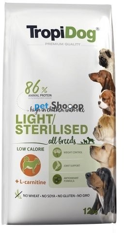 Tropidog Adult All Breeds Light 2,5 kg