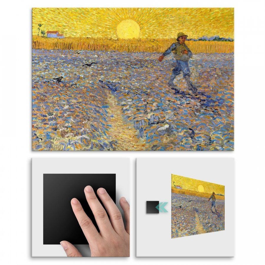 Pix4home Plakat metalowy Vincent Van Gogh The Sower M POS-M-02158
