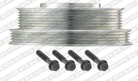 SNR KOŁO PASOWE +ŚRUBY FIAT 2.3JTD NTN-SNR DPF35813K1