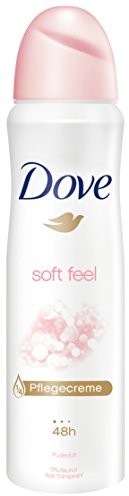 Dove Anti-Perspirant Spray Przeciw Zapachowi Ciała I Wilgoci Pod Pachami Soft Feel Ochrona 48 Godzin, 6 Sztuk (6 X 150 Ml)