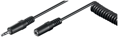 Goobay 5.0 m 3.5 MM JACK stereo wtyk  sprzęgło 50017-GB