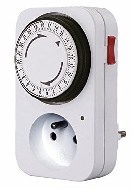 Perel e305d3 24 Standard programator czasowy styk ochronny, francuski styl system E305D3