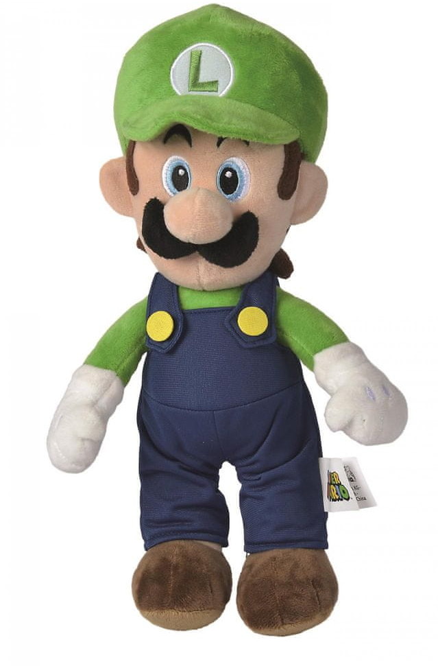 Zdjęcia - Maskotka Simba Super Mario Luigi Plüsch, 30cm 