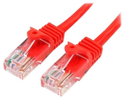 StarTech com 10m Red Cat5e / Cat 5 Snagless Ethernet Patch Cable 10 m - patch cable - 10 m - red 45PAT10MRD