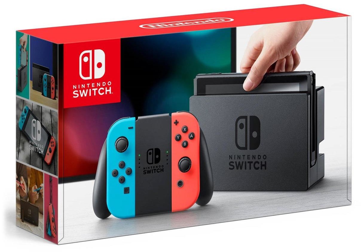 Nintendo Switch Niebiesko-Czerwony