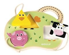 DISET Puzzle granja baby