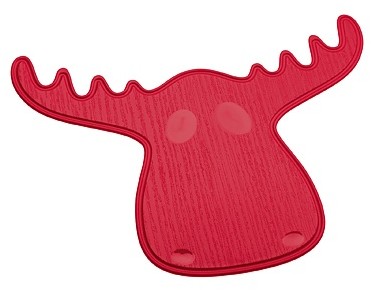 Koziol Rudolf 28,5 X 23 Cm Czerwona Deska Do Krojenia Plastikowa W96h