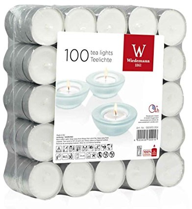 Wiedemann 100er Flat Pack podgrzewacze 4hr 16,2/39 mm (białe) 580930.004