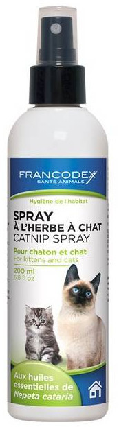 Francodex Spray z kocimiętką dla kociąt i kotów 200ml