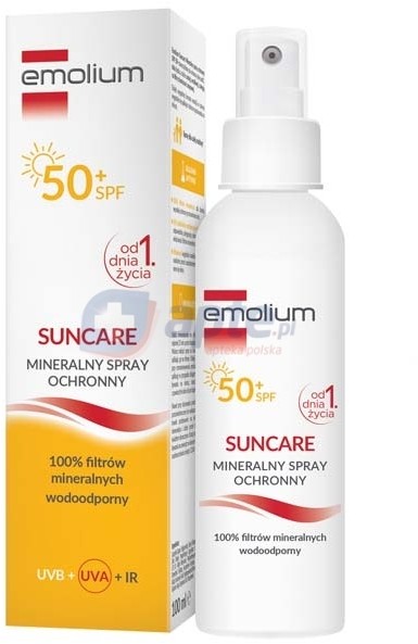 Nepentes Emolium SUNCARE Mineralny spray ochronny SPF50+ 100ml