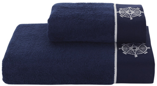 Soft Cotton Podarunkowy zestaw ręczników MARINE LADY Ciemnoniebieski 81281ML_set2