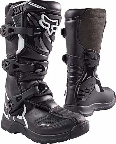 Fox Shoes Junior Comp 3Y Black Y4 (222 mm)