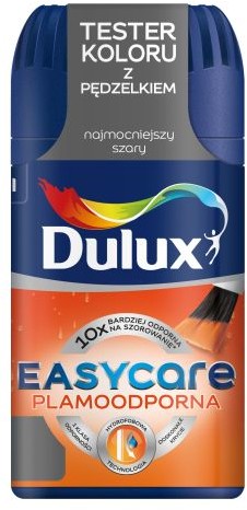 Dulux Farba Easy Care najmocniejszy szary 50 ml