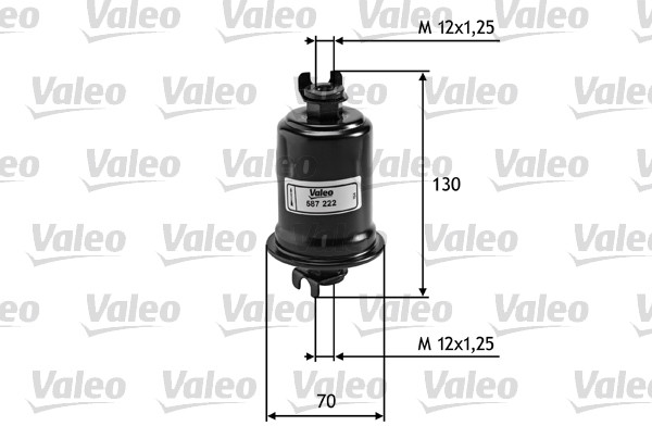 VALEO filtr paliwa puszkowy 587222 587222
