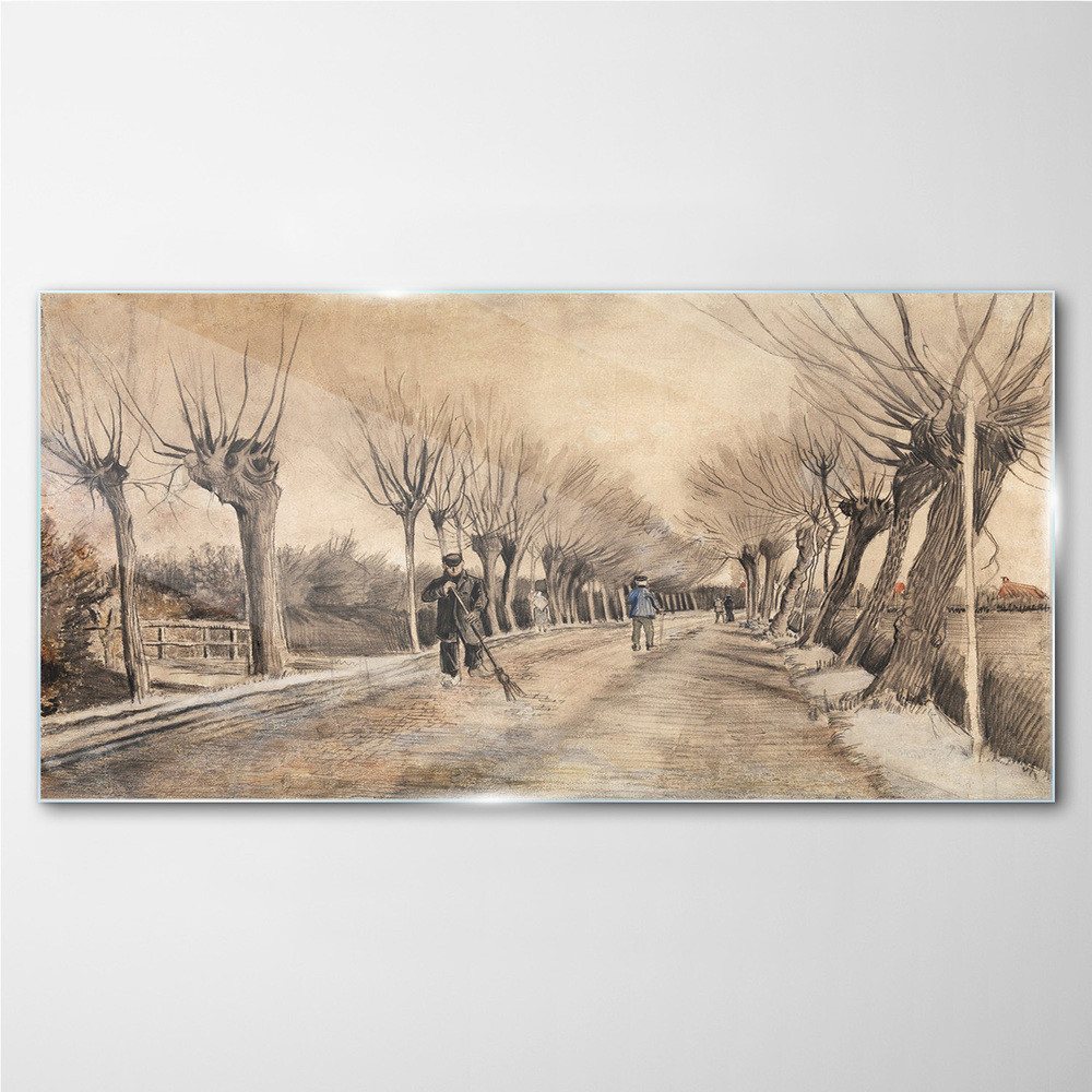 PL Coloray Obraz Szklany Road in Etten Van Gogh 120x60cm