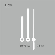 Atrix Komplet plastikowych wskazówek zegarowych #4