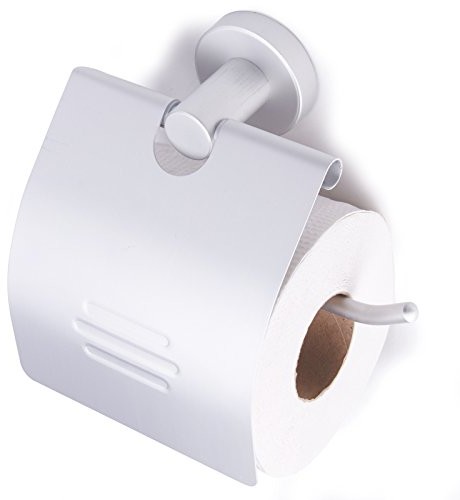 MSV Lugano uchwyt na papier toaletowy z podstawą z aluminium 141568