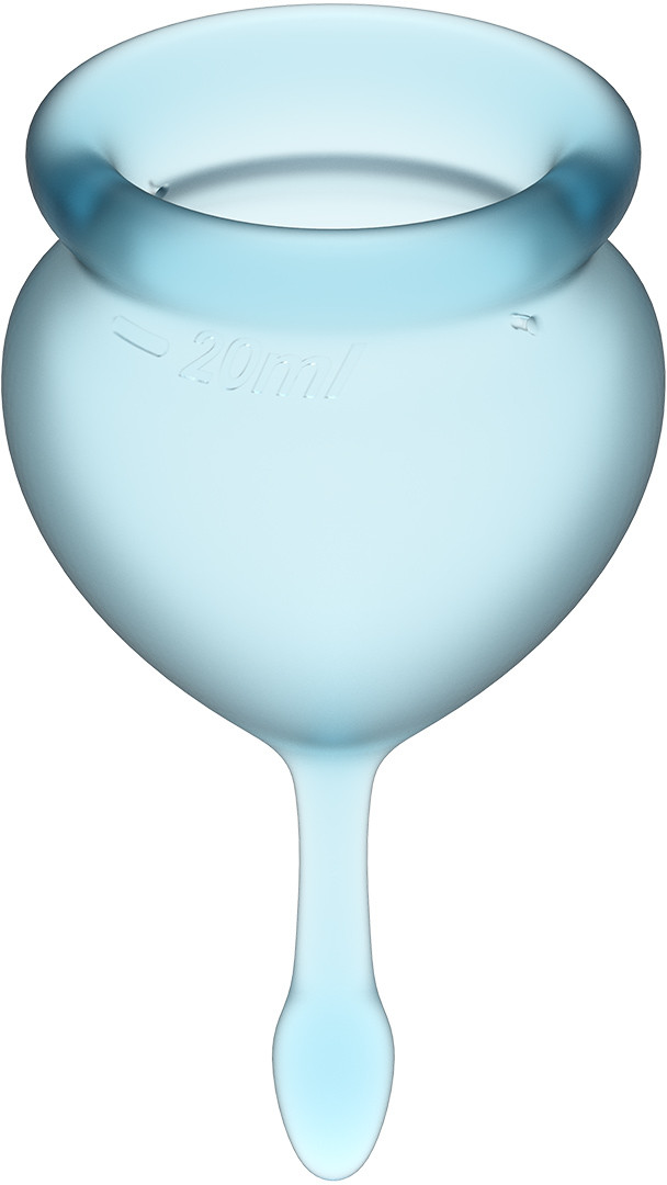 Satisfyer Satisfyer Feel Good Menstrual Cup Light Blue