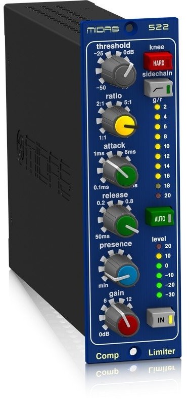 MIDAS Midas COMPRESSOR LIMITER 522 Moduł