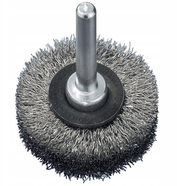 ABRABORO Szczotka tarczowa 75x10 mm drut falisty