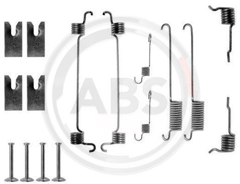 A.B.S. Zestaw dodatków, szczęki hamulcowe 0731Q