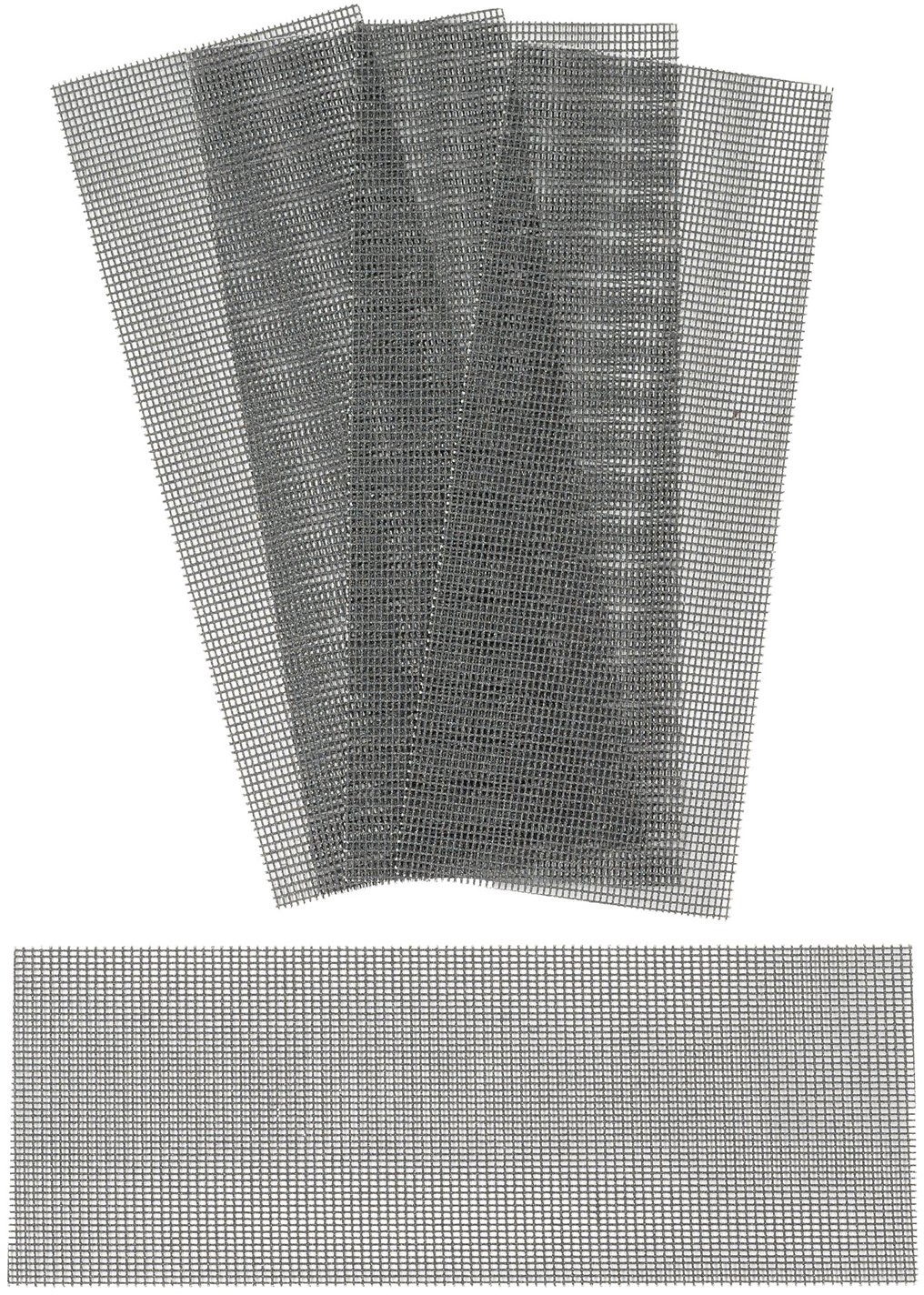 LUX-TOOLS LUX Zestaw siatek ściernych P 100 110 mm x 280 mm 5 sztuk